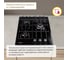 Газовая варочная поверхность SImfer решётки LAMA, газ-контроль, черный H45V35B571 12