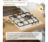Газовая варочная панель SImfer WOK-конфорка, газ-контроль, бежевая H45V35O517 7