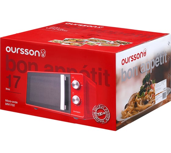 Микроволновая печь OURSSON MM1702/RD Красный