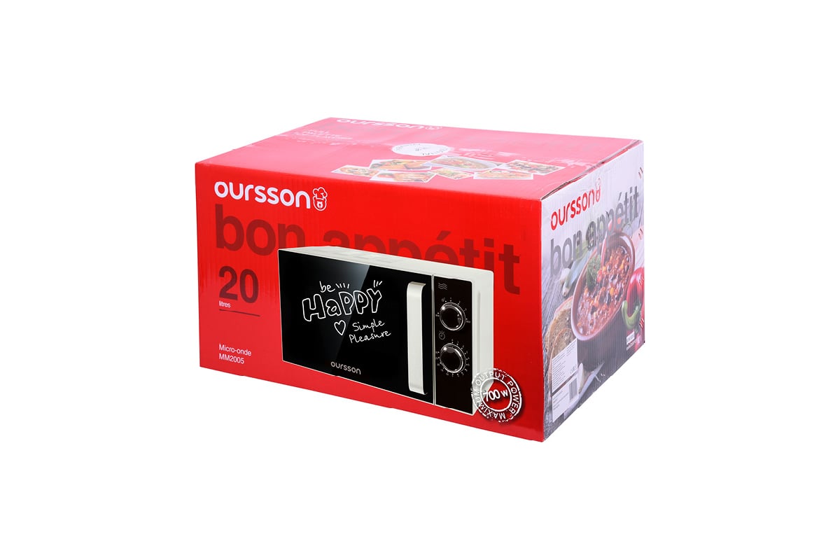 Микроволновая печь OURSSON MM2005/WH Белый - выгодная цена, отзывы ...