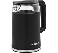 Электрический чайник OURSSON EK1733WD/BL Черный