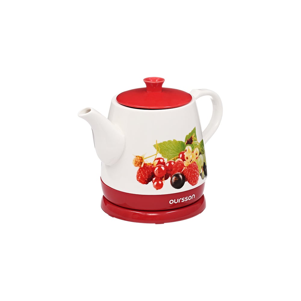 Электрический чайник OURSSON EK1742G/RD Красный - выгодная цена, отзывы ...