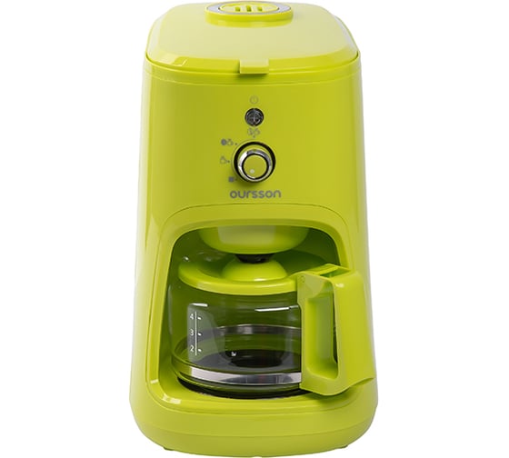Кофеварка OURSSON CM0400G/GA Зеленое яблоко 1