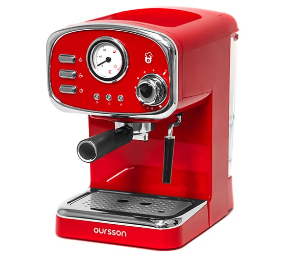 Кофеварка OURSSON EM1505/RD Красный