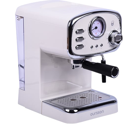 Кофеварка OURSSON EM1505/IV Слоновая кость 1