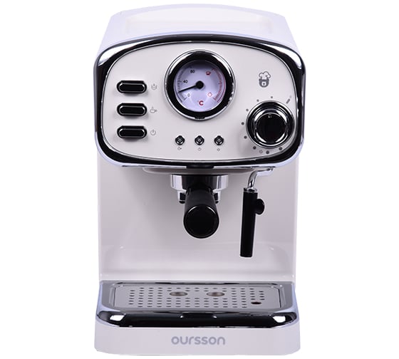 Кофеварка OURSSON EM1505/IV Слоновая кость