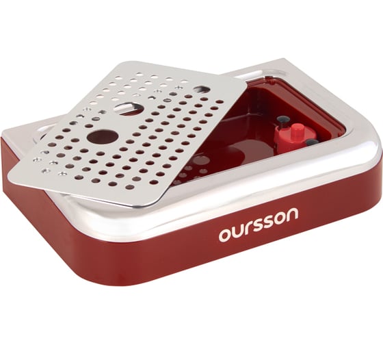 Кофеварка OURSSON EM1505/DC Темная вишня
