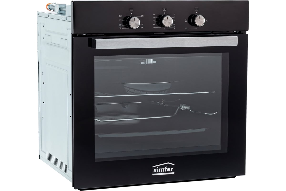 Газовый духовой шкаф SImfer газовый гриль, таймер B6GB12016 - выгодная ...