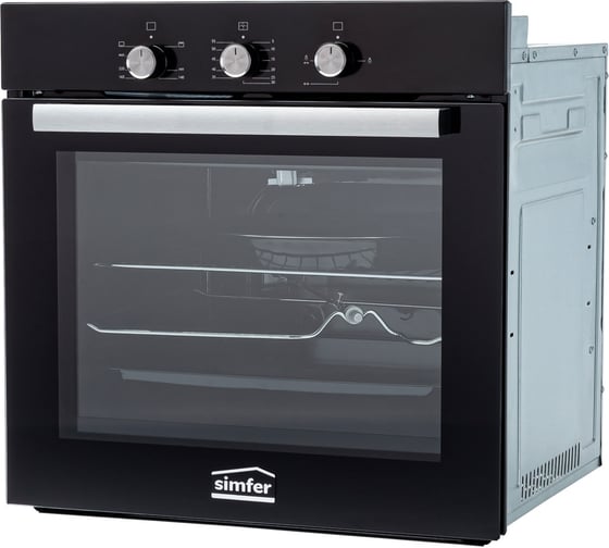 Газовый духовой шкаф SImfer газовый гриль, таймер B6GB12016