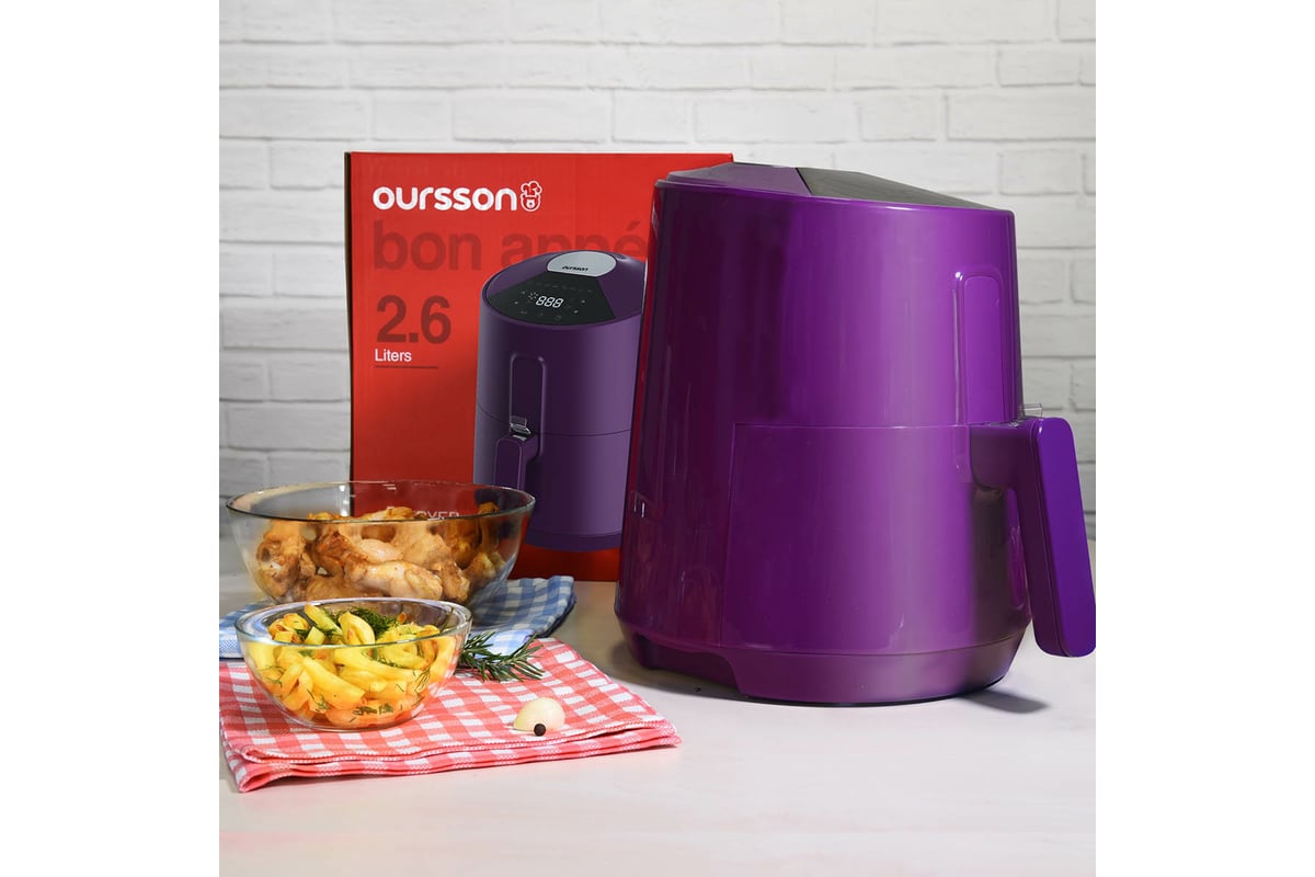 Аэрогриль OURSSON Сладкая слива AG2603D/SP - выгодная цена, отзывы ...
