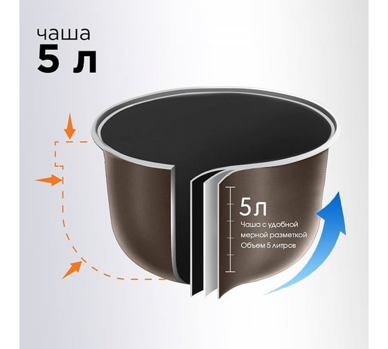 Мультиварка Redmond черный RMC-M37