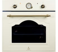 Встраиваемый духовой шкаф Lex EDM 6072C IV Light белый антик CHAO000356