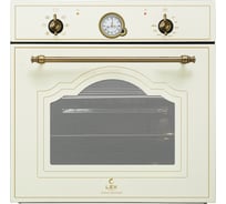 Встраиваемый духовой шкаф Lex EDM 6070 C IV Light белый антик CHAO000347