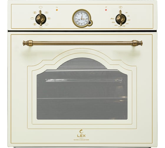 Встраиваемый духовой шкаф Lex EDM 6070 C IV Light белый антик CHAO000347 1