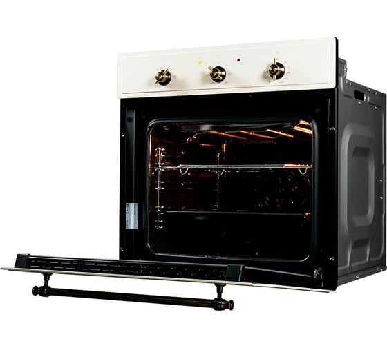 Встраиваемый духовой шкаф Lex EDM 6075 C IV Light белый антик CHAO000357