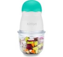 Измельчитель KITFORT бело-бирюзовый КТ-3064-3