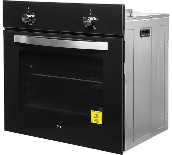 Духовой шкаф ORE VA60 BLACK BIE6403-A1 49CM 4607122242910