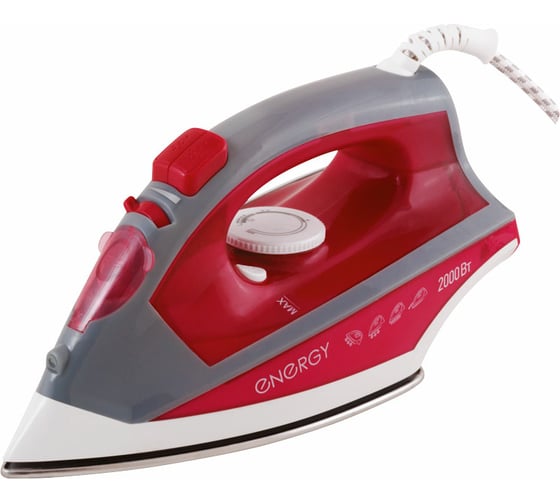 Утюг Energy EN-328 бордовый 270053 1