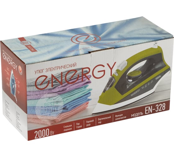 Утюг Energy EN-328 бордовый 270053