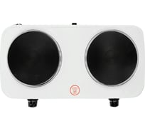 Варочная поверхность ORE CM30I, электрическая, 2 конфорки белый 4607122243078