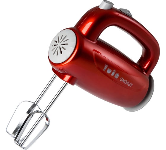 Миксер Energy EN-295R 5 скоростей, 300 Вт, красный 152486
