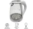 Стеклянный электрический чайник Atlanta ATH-2463 white 2