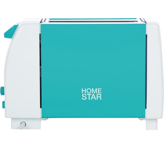 Тостер HomeStar HS-2002 бирюзовый, 750 Вт 002673