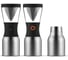 Портативная кофеварка Asobu Cold Brew 1 литр, серебристая KB900 Silver/Black 1