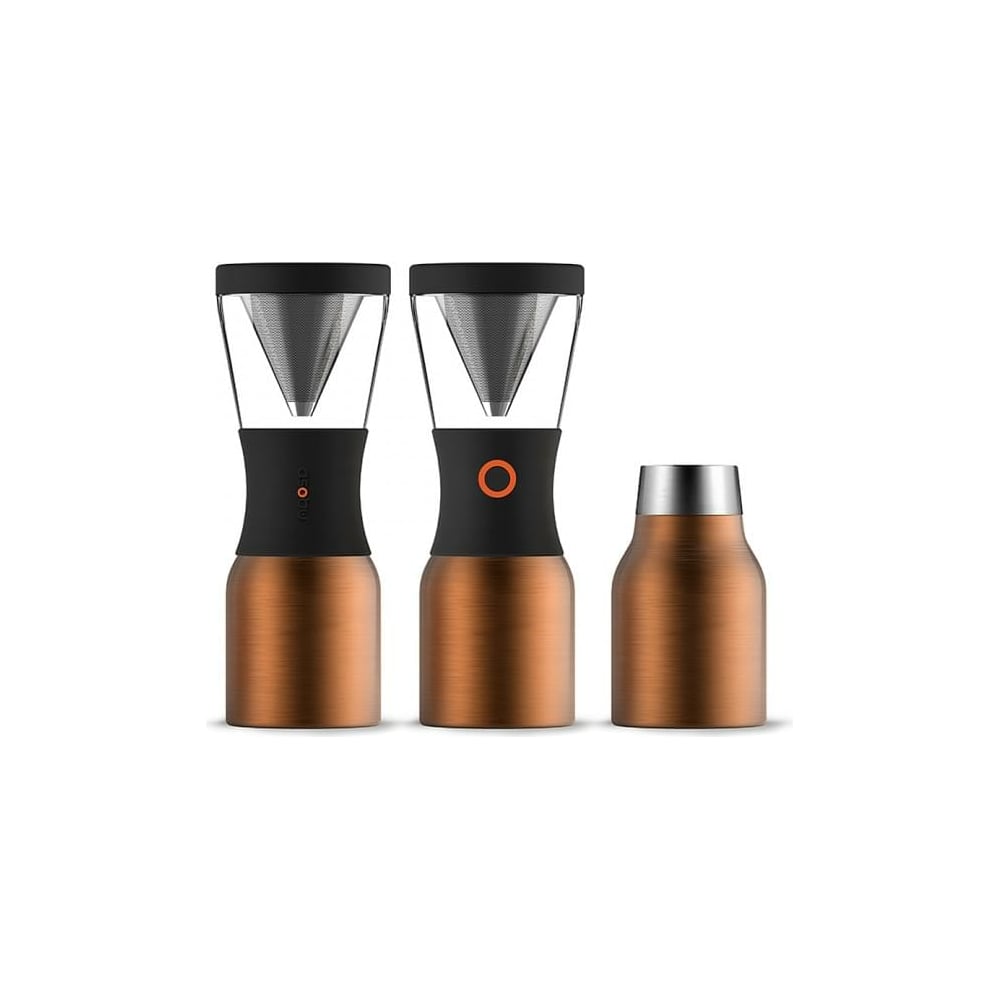 Портативная кофеварка Asobu Cold Brew 1 литр, медная KB900 Copper/Black