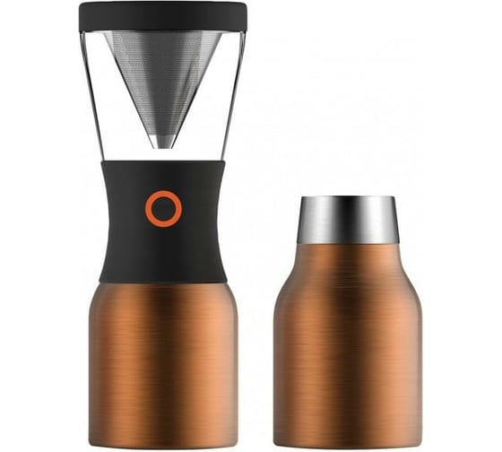 Портативная кофеварка Asobu Cold Brew 1 литр, медная KB900 Copper/Black