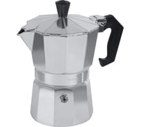 Алюминиевая гейзерная кофеварка Mallony Grande на 3 чашки 004262