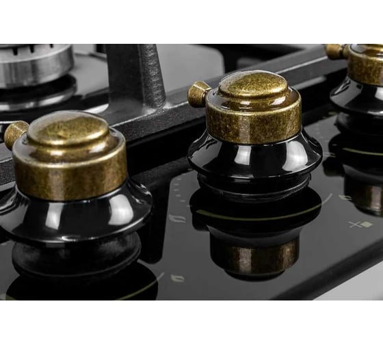 Газовая варочная панель ZorG Technology BP6 FDW BL