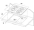 Газовая варочная поверхность ZorG Technology H6003P05IS WH 7