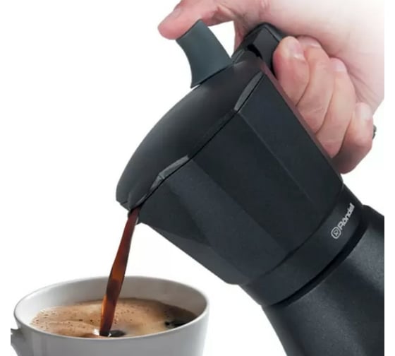 Гейзерная кофеварка RONDELL 6 чашек Kafferro RDS-499