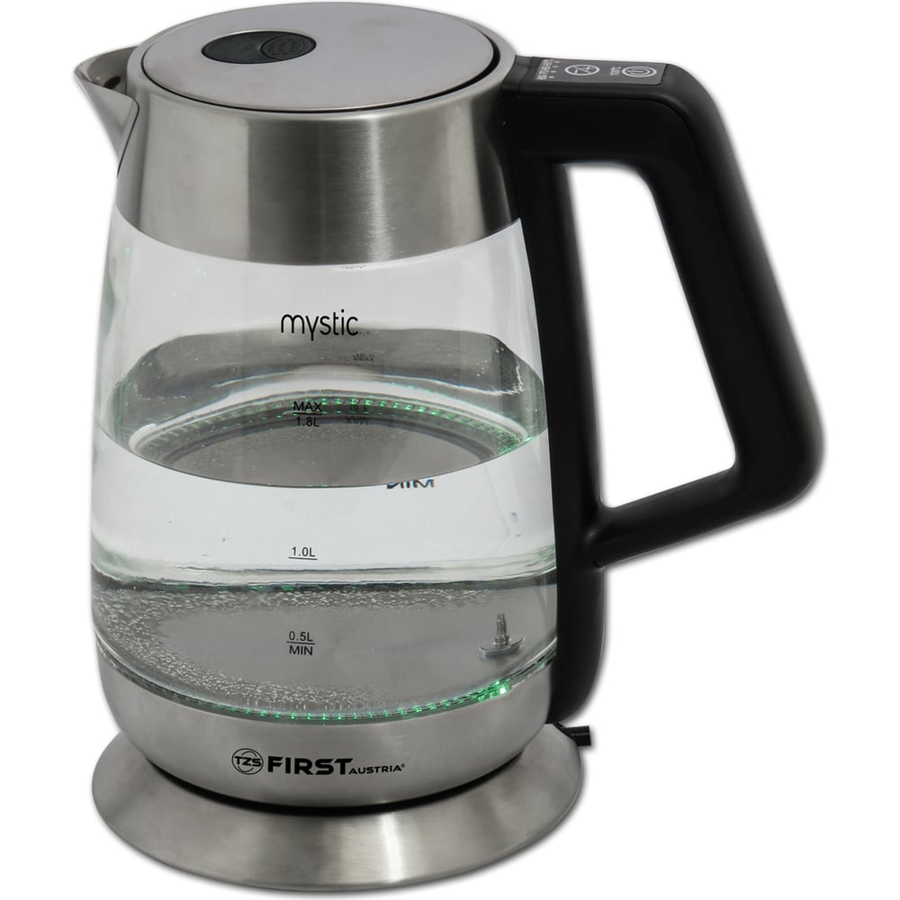Чайник FIRST стеклянный, емкость 1.7 л, мощность 2200 Вт FA-5406-7 ...
