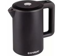 Электрический чайник ENDEVER Skyline емкость 1,7л, черный, мощность 2000Вт, эффект термоса KR-236S