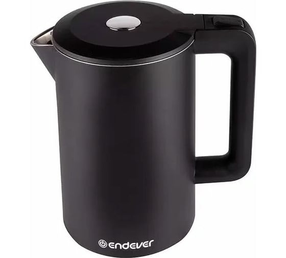 Электрический чайник ENDEVER Skyline емкость 1,7л, черный, мощность 2000Вт, эффект термоса KR-236S