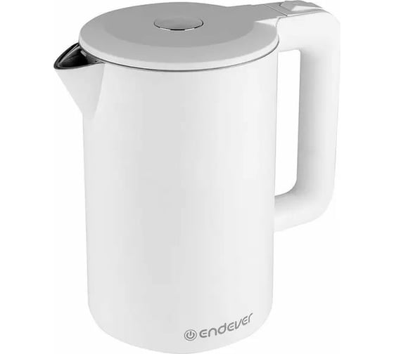 Электрический чайник ENDEVER Skyline емкость 1,7 л, белый, мощность 2000 Вт, эффект термоса KR-235S