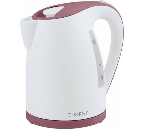 Чайник ENERGY E-285 1.7 л, диск, пластик, розовый 004542