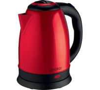 Чайник ENERGY E-292 1.8 л, диск, стальной, красный 005150
