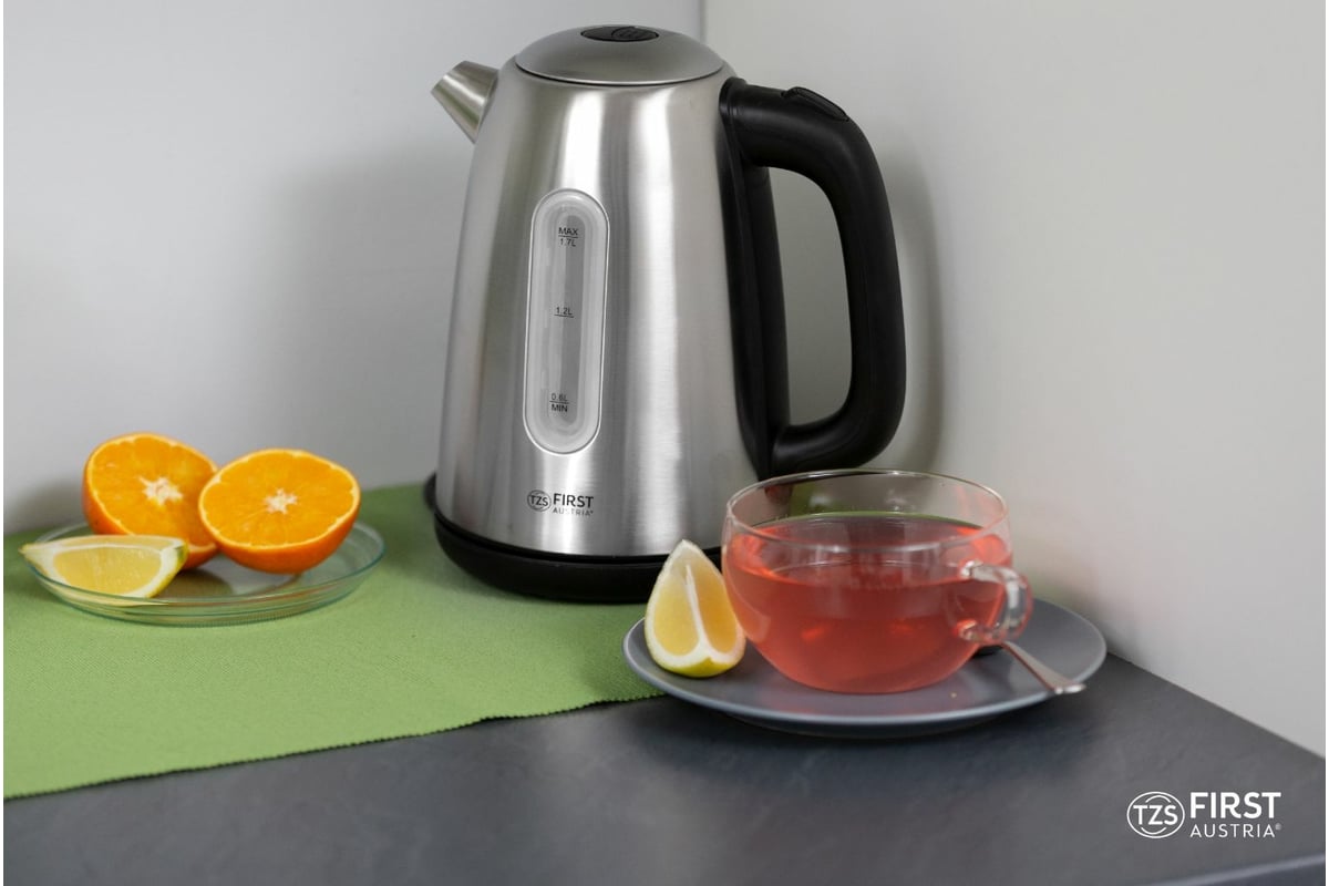 Чайник FIRST емкость 1.7 л, мощность 2200 Вт FA-5409-6 Stell - выгодная ...