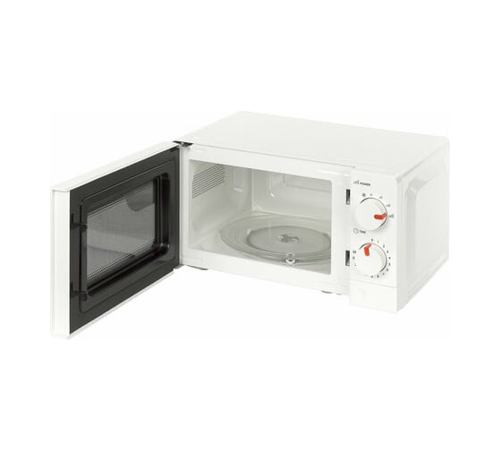 Микроволновая печь SONNEN MW2070B-6MW 20 л, 700 Вт, таймер, механическое управление, белая 454651