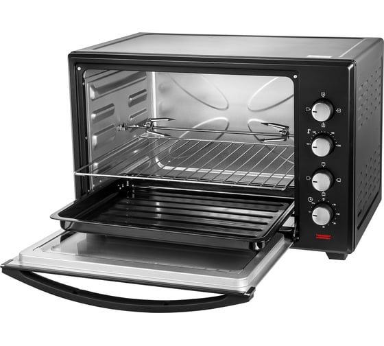 Электропечь FIRST 60 л, гриль, конвекция, Black FA-5047 Black