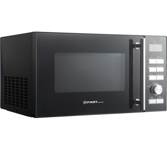 СВЧ-печь FIRST 25 л, гриль 1000 Вт, 6 уровней мощности FA-5002-5 Black