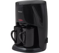 Кофеварка ENERGY EN-601 черная 450 Вт 2 чашки 011218