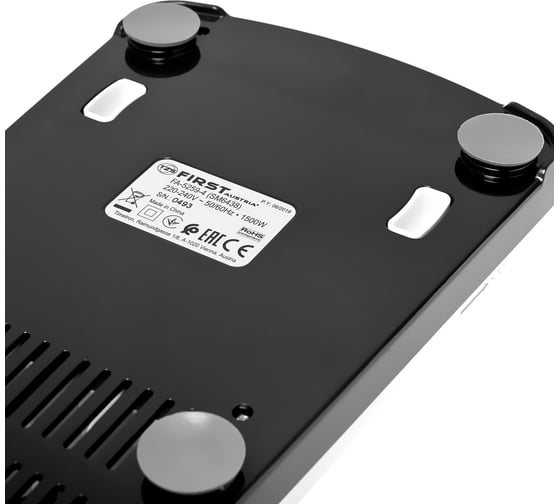 Миксер-тестомес FIRST мощность 1500 Вт, емкость чаши 6.0 л FA-5259-4-White