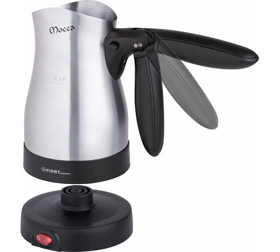 Кофеварка-турка FIRST 800 Вт, 0.35 л, складная ручка FA-5450-1 Black
