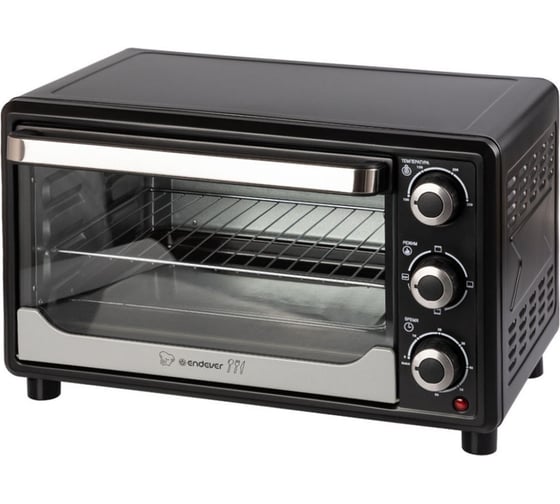Мини-печь ENDEVER мощность 1500 Вт, объем 25 л, таймер на 1 час Danko-4025