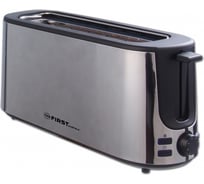 Тостер FIRST 1000 Вт, 7 уровней, стальной корпус, разогрев булочек FA-5367-2 Steel
