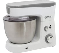 Миксер-тестомес FIRST мощность 700 Вт, емкость чаши 3.5 л, 6 скоростей FA-5259-6-White